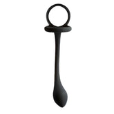 My Cockring Cring (Black) – Stretchy Silicone Cock Ring Butt Plug Butt Plugs